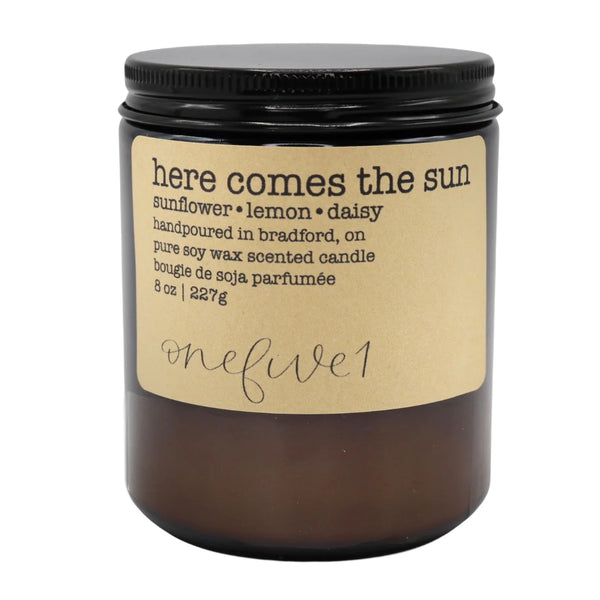 onefive1 - Here Comes the Sun Soy Candle
