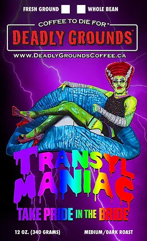 Deadly Grounds - Transylmaniac (Formerly "Harvester") - 340 Grams