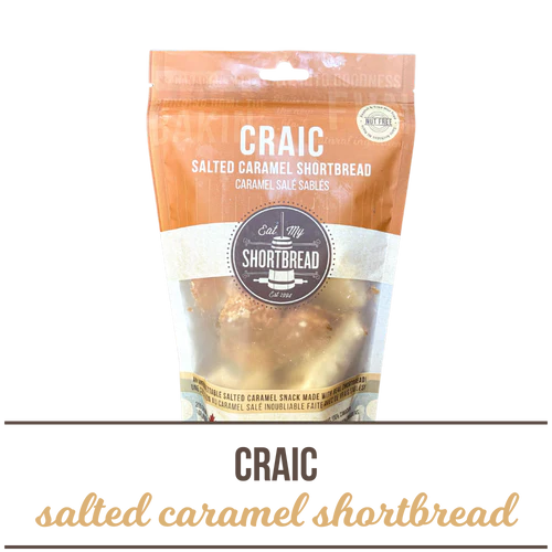 Eat My Shortbread - Craic Salted Caramel Shortbread Snack 200G