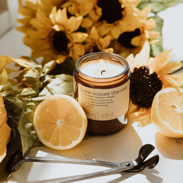 onefive1 - Here Comes the Sun Soy Candle