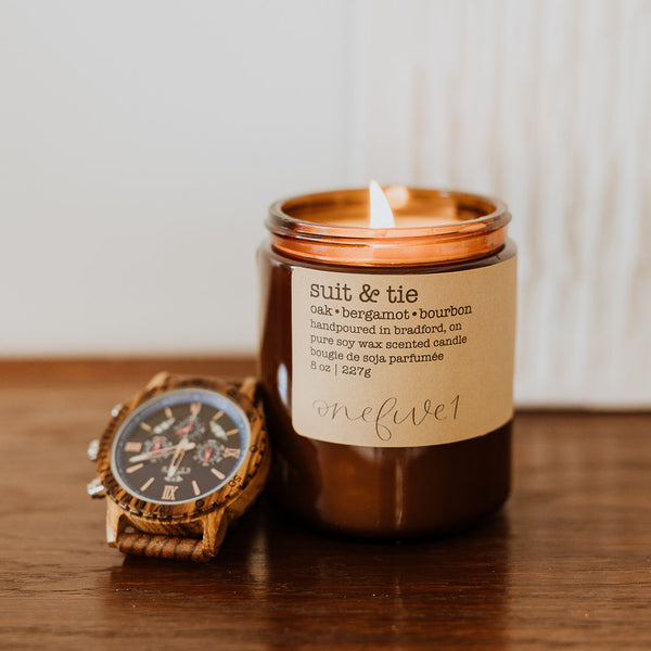 onefive1 -  Suit & Tie Soy Candle