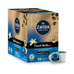 Zavida French Vanilla Medium/Dark Roast 24ct