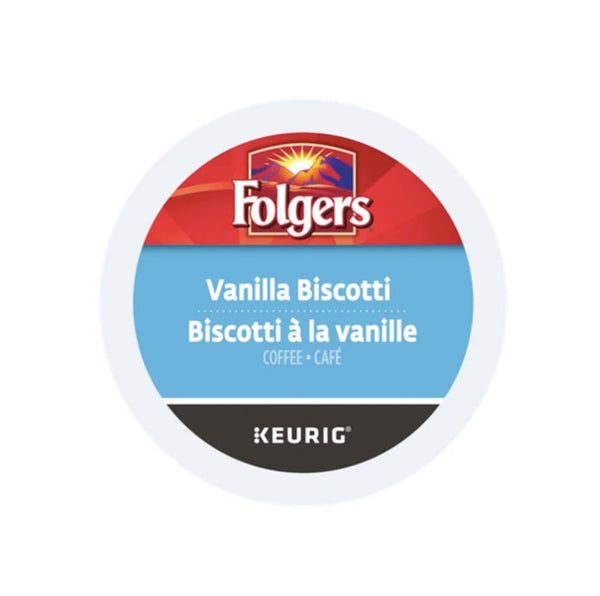 Folgers Vanilla Biscotti 24ct