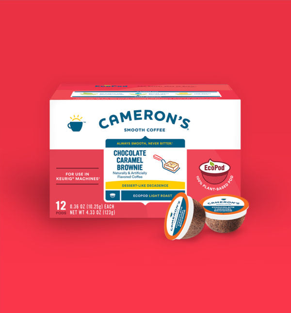 Cameron's - Chocolate Caramel Brownie - 12Ct