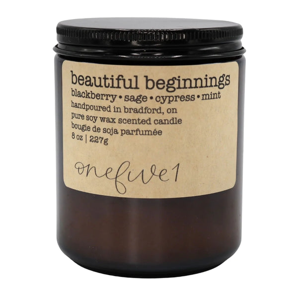 onefive1 -  Beautiful Beginnings Soy Candle