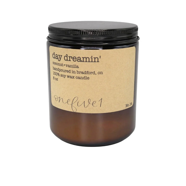 onefive1 -  Day Dreamin' Soy Candle