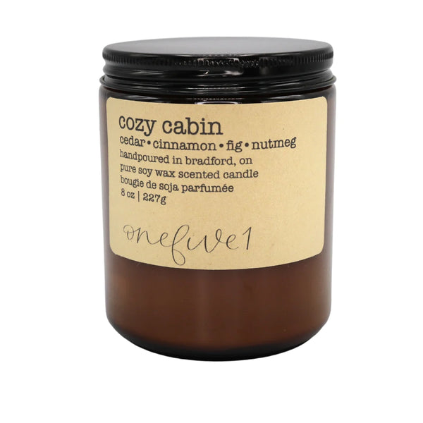 onefive1 -  Cozy Cabin Soy Candle