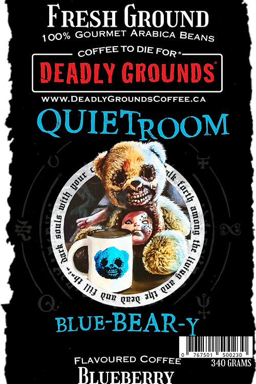 Deadly Grounds - Quiet Room: Blue-Bear-y - 340 Grams
