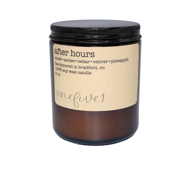 onefive1 -  After Hours Soy Candle
