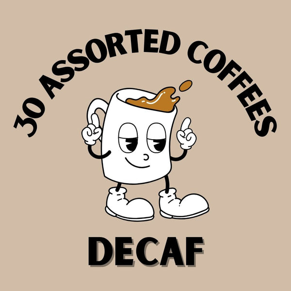 30 Assorted Decaf Coffees