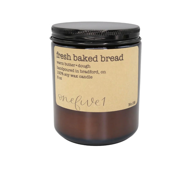 onefive1 -  Fresh Baked Bread Soy Candle