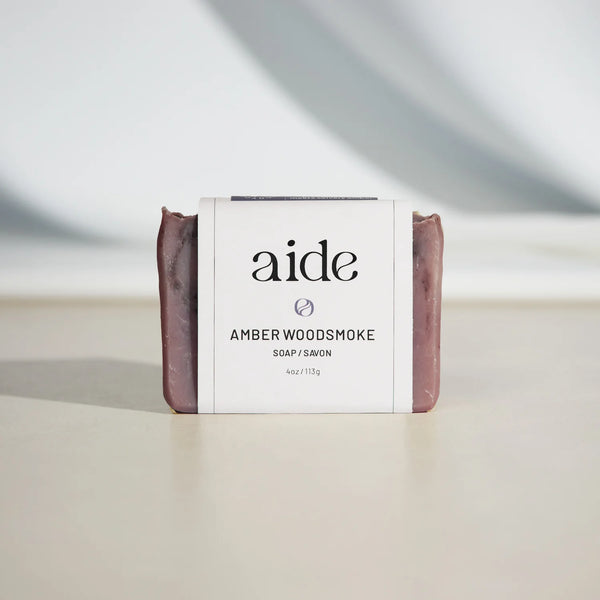 Aide Bodycare Soap - Amber Wood Smoke