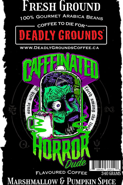 Deadly Grounds - Caffeinated Horror Dude - 340 Grams