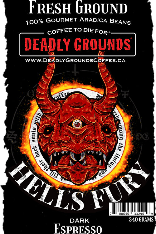 Deadly Grounds - Hell's Fury - 340 Grams