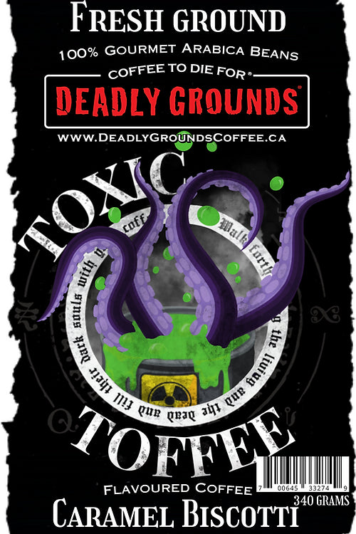 Deadly Grounds - Toxic Toffee - 340 Grams