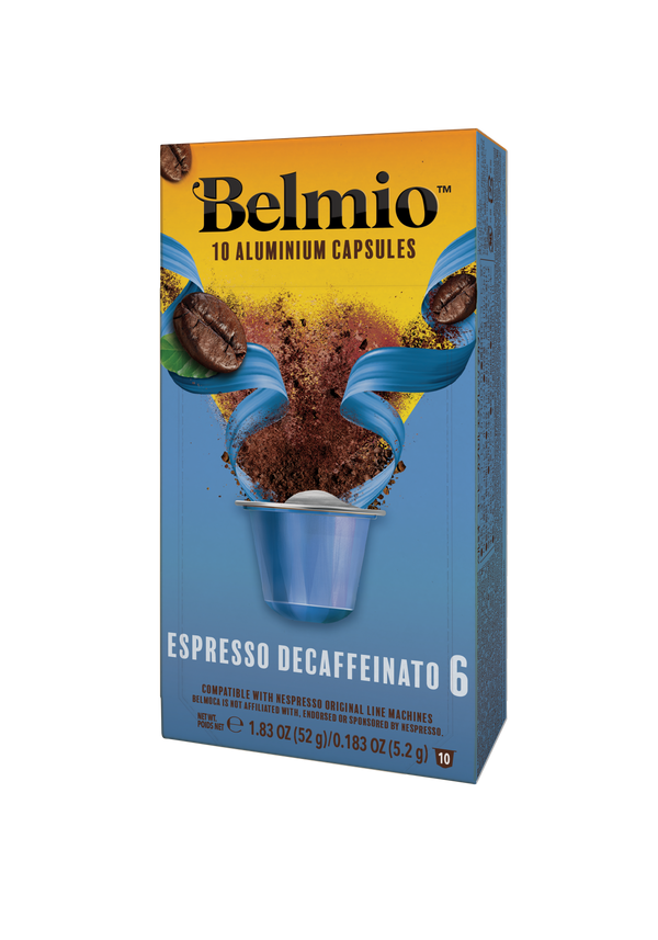 Belmio - Premium Decaffeinato - Nespresso Compatible (BBD 08/16/23)