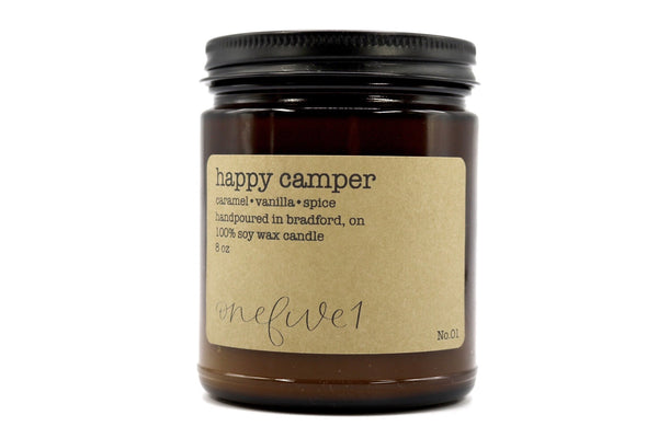 onefive1 - Happy Camper Soy Candle