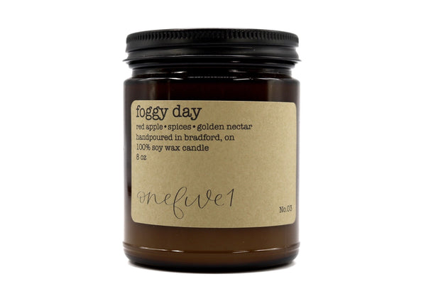 onefive1 - Foggy Day Soy Candle