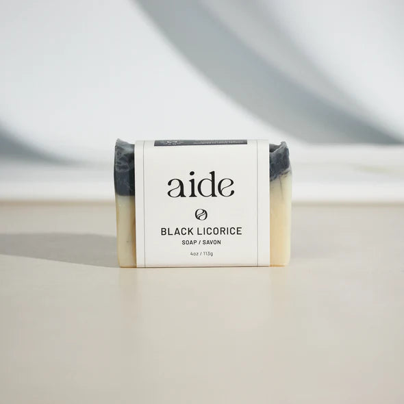 Aide Bodycare Soap - Black Licorice