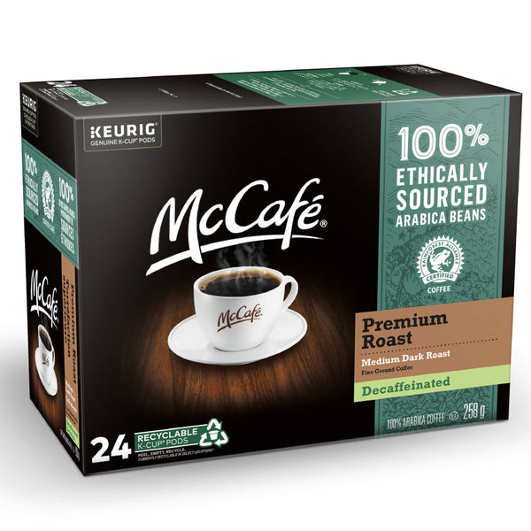 McCafé Premium Roast Decaf Coffee 24ct.