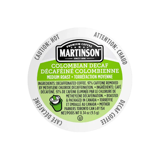 Martinson DECAF Colombian 24ct