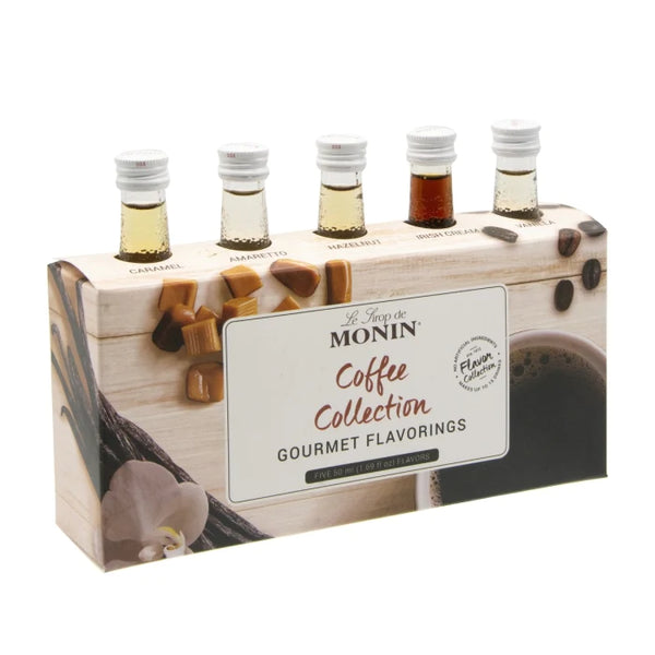 Monin - Coffee Flavour Collection - 5 Pack