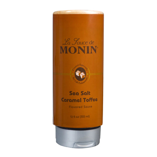 Monin - Sea Salt Caramel Toffee Sauce - 120z